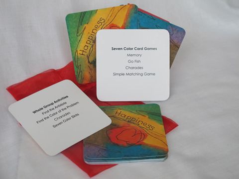 pack of colorful cards